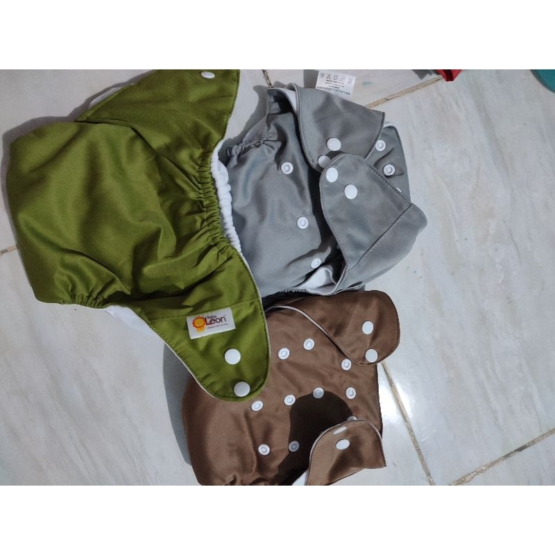 Baby leon clodi popok premium + insert x kado