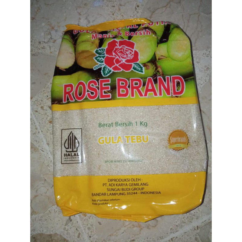 

gula rose brand 1kg