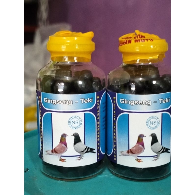 gingseng teki jamu keket stamina vitamin obat giring merpati