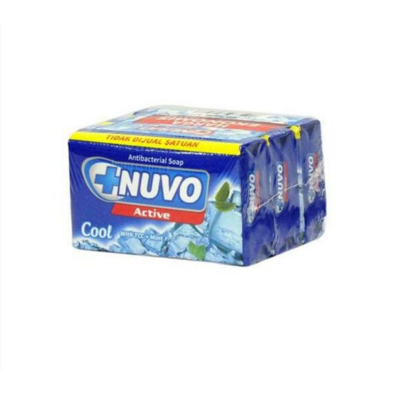 Nuvo Sabun Batang 72gr Banded Isi 3pcs