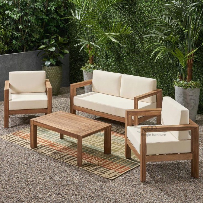 Kursi tamu set bantalan jok kekinian minimalis cafe aestetic modern