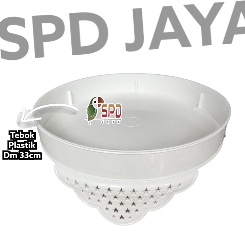 TEBOK LOVEBIRD PLASTIK WARNA MOTIF BINTANG