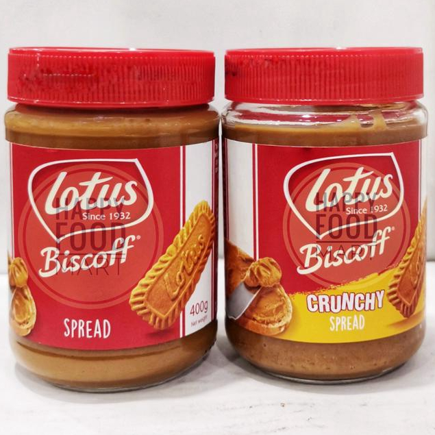 

[HALAL] LOTUS BISCOFF SPREAD 400G/CRUNCHY BISCUIT SPREAD 380G/BISKUIT SPECULOOS/SELAI ROTI/VEGAN