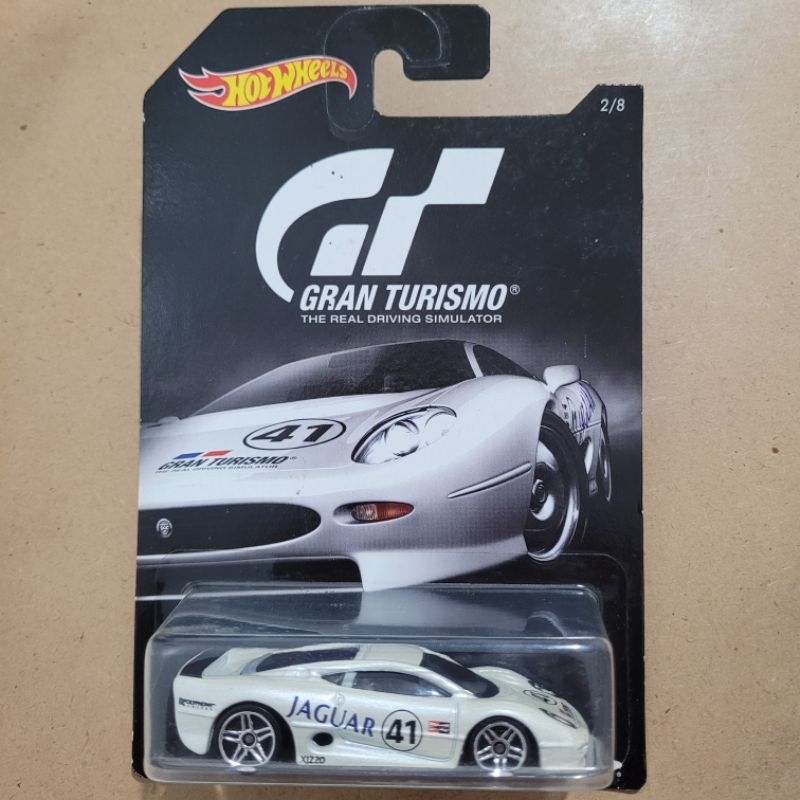 HOT WHEELS JAGUAR XJ220 / GRAN TURISMO [ WHITE ]