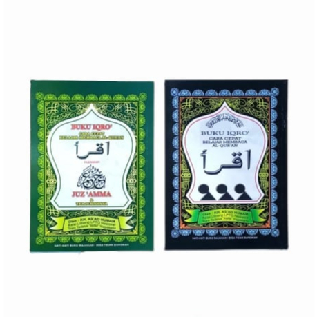 Buku Iqro' Iqra ikra original lengkap | buku iqro' juz amma lengkap