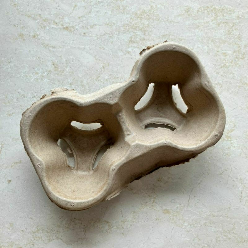 Paper 2 Cup Holder 2 in 1 Bisa Dibelah 2 / Tatakan Gelas Plastik / Tatakan Gelas Kertas / Cup Tray H