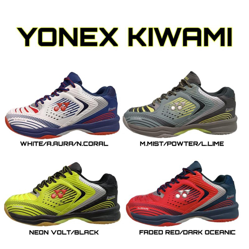 Sepatu Badminton Bulutangkis Yonex Kiwami Original