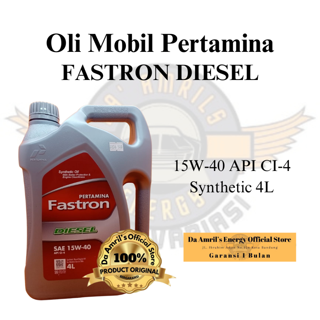 Oli Fastron Diesel SAE 15W-40