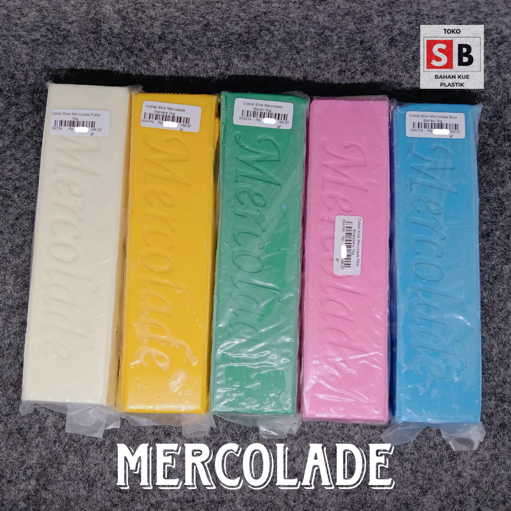 

MERCOLADE COKLAT BLOK +- 166GR/ COKLAT BATANG POTONG WARNA WARNI KEMASAN REPACK +- 166gr