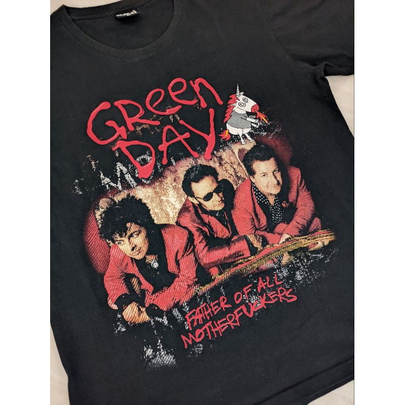 T-shirt Green Day official tag REO