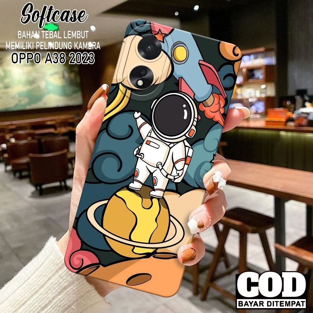 Case Hp Oppo  A38 2023 - Softcase Oppo  A38 2023 Terbaru - Casing Oppo  A38 2023 - Kesing Oppo  A38 