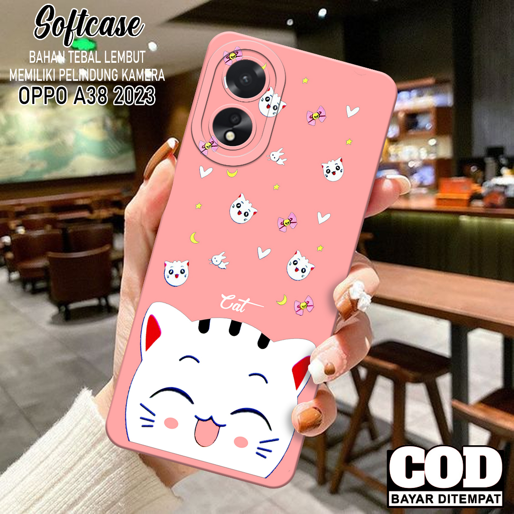 Case Hp Oppo  A38 2023 - Softcase Oppo  A38 2023 Terbaru - Casing Oppo  A38 2023 - Kesing Oppo  A38 