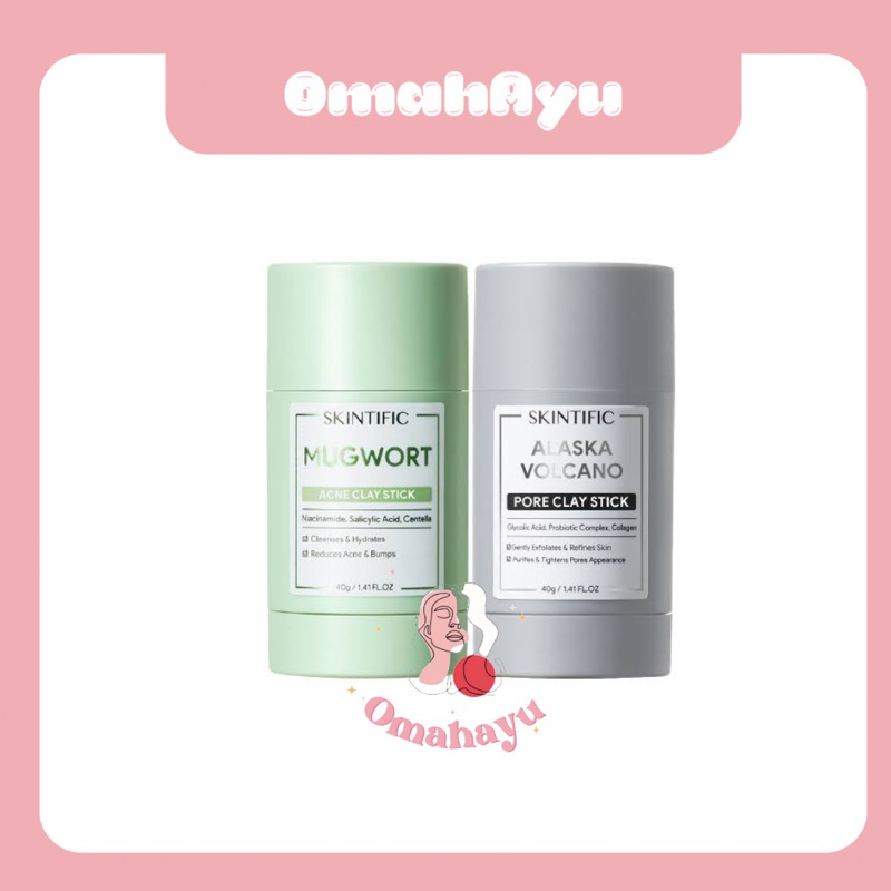 Skintific Clay Mask Alasca| Mugwort