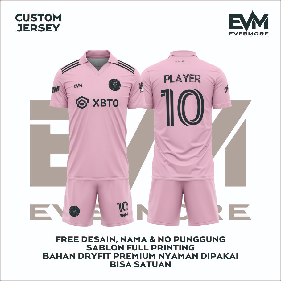 JERSEY INTERMIAMI FREE CUSTOM YOUR NAME EVERMORE COLLECTION