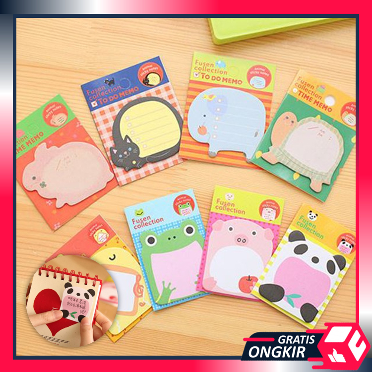 

Gratis Ongkir - S636 Note Memo Bentuk Karakter Binatang Lucu / Tempelan Kertas Catatan Memo Note Karakter Animal Lucu Unik