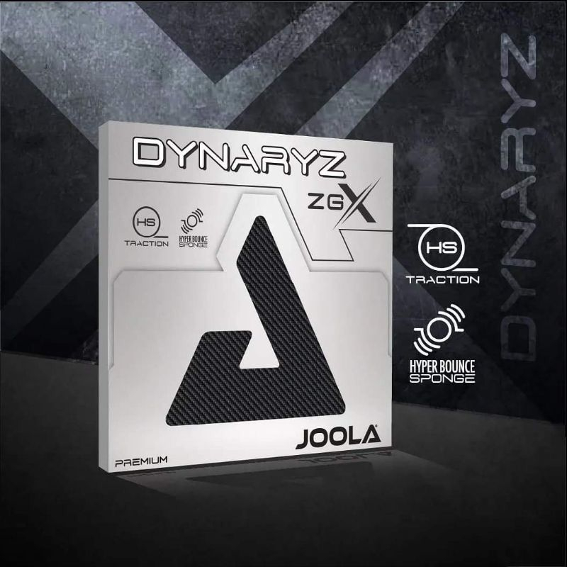 ORIGINAL JOOLA DYNARYZ ZGX Karet Rubber Bat Bet Ping Pong Tenis Meja BARU dan SEGEL
