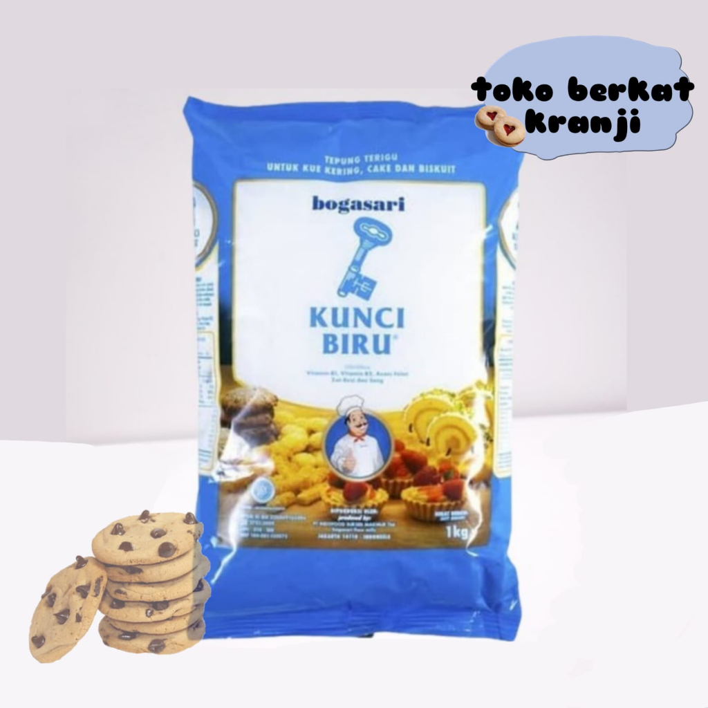 

Terigu kunci biru 1kg/pcs