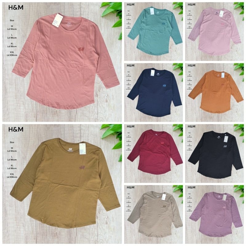 T-SHIRT H&M 7/8 CEWEK (2)