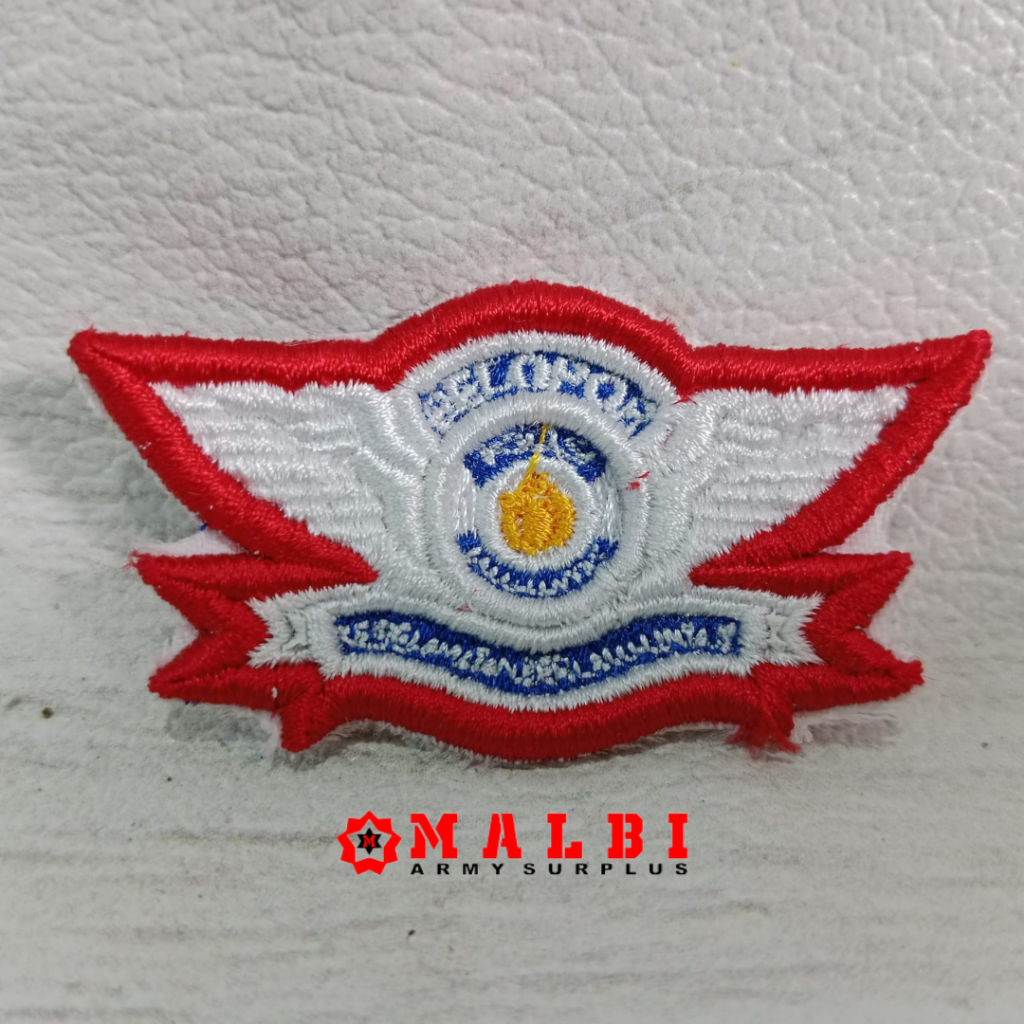 Bet Wings PELOPOR LANTAS Bordir Timbul POLRI POLISI LALU LINTAS