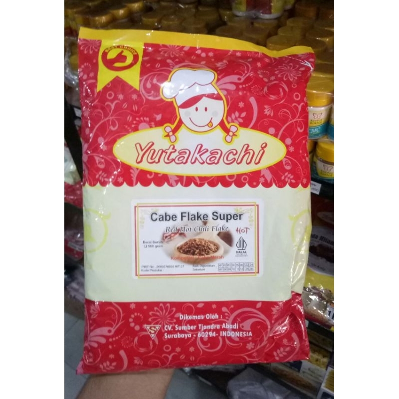 

YUTAKACHI CABE FLAKE SUPER 500GR