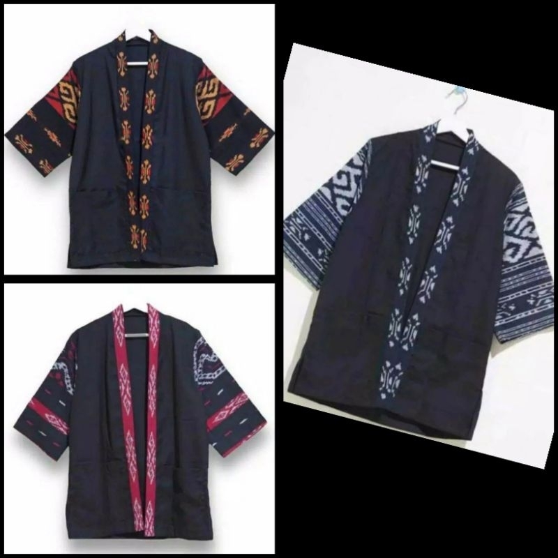 KIMONO PRIA TENUN MIX TOYOBO - BAJU TENUNAN JEPARA