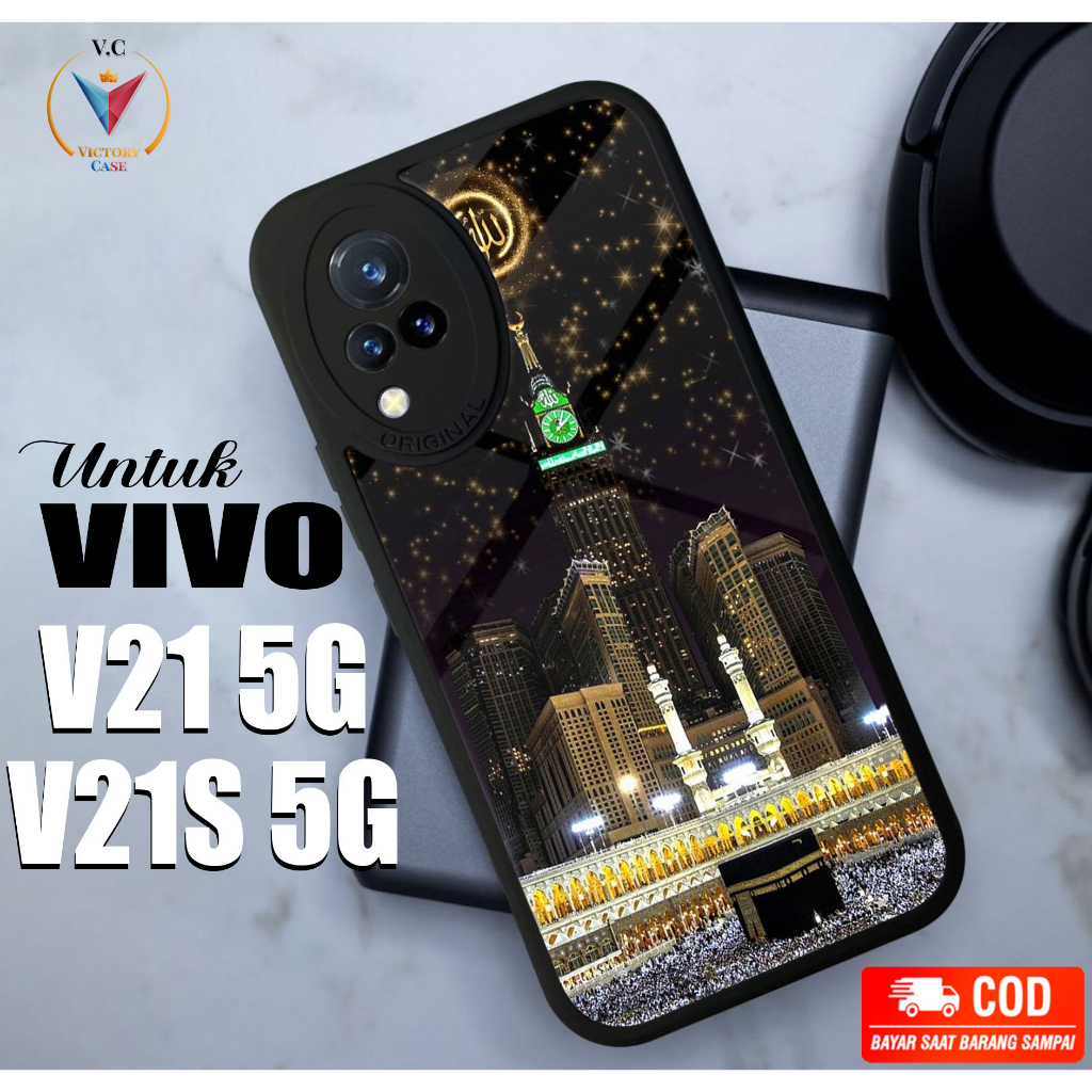 Case Vivo V21 5G V21S 5G Victory Case Motif [ ISLMC  ] Case Hp Glossy Casing Hardcase Softcase Bisa 