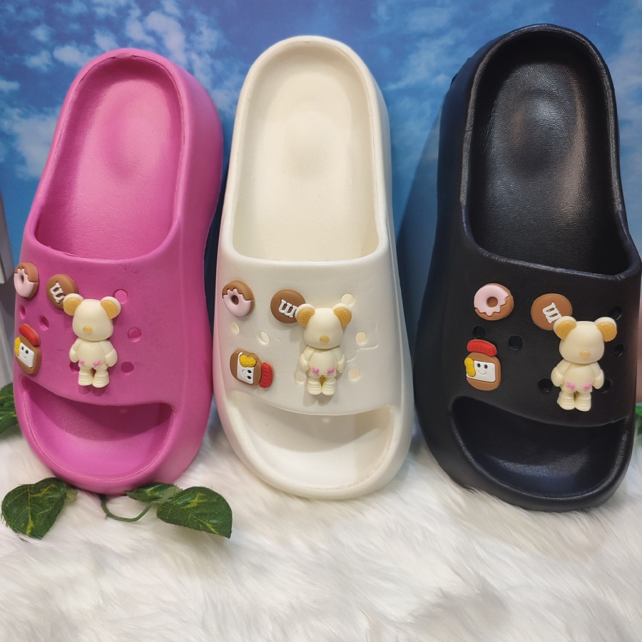 sandal wanita fuji balance sendal slop balance motif CLFS021