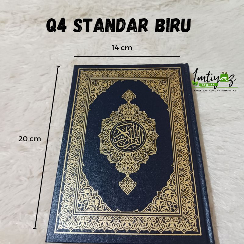 mushaf madinah Q4 standar biru al quran madinah
