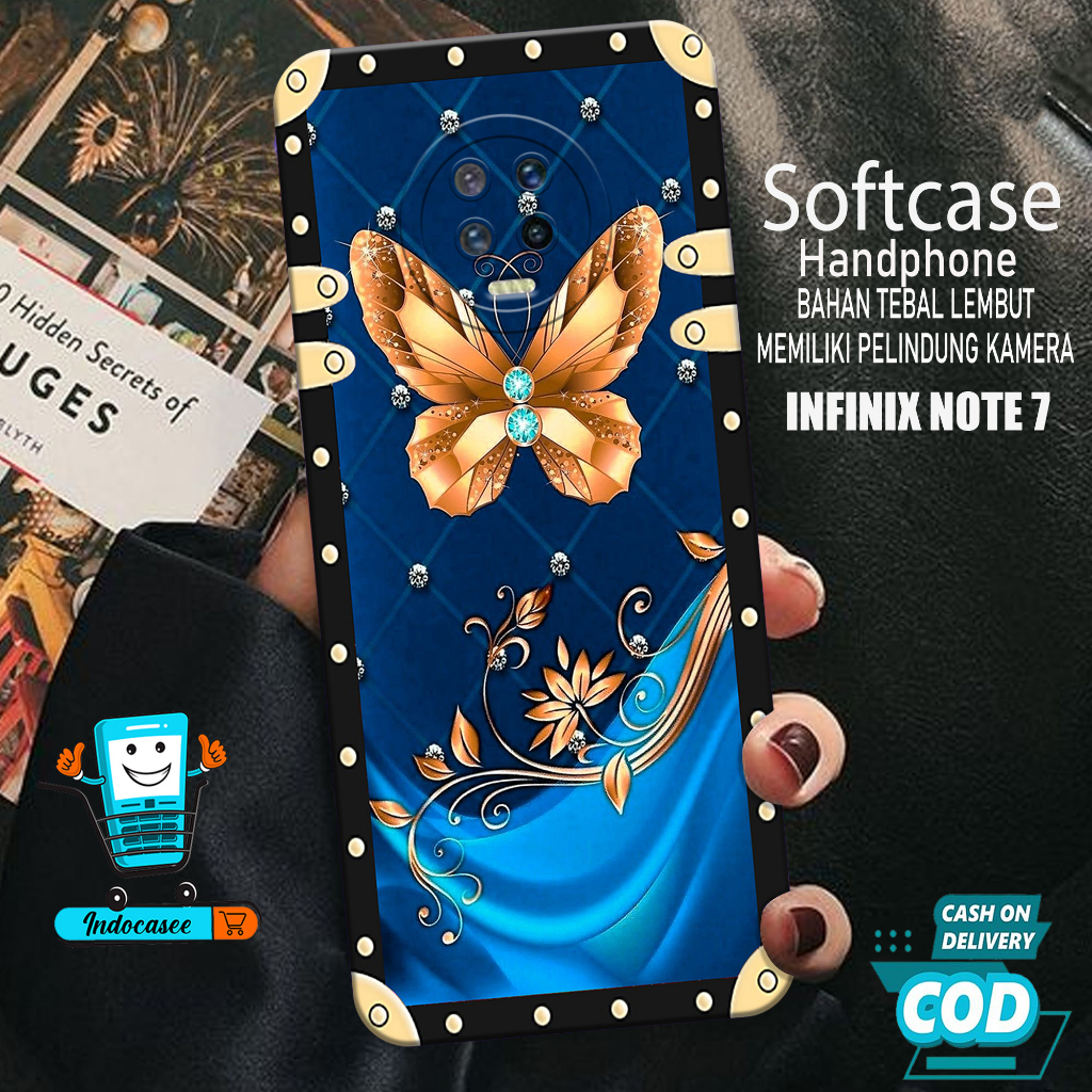 Case Hp INFINIX NOTE 7 - Softcase INFINIX NOTE 7 Terbaru - Casing INFINIX NOTE 7 - Kesing INFINIX NO