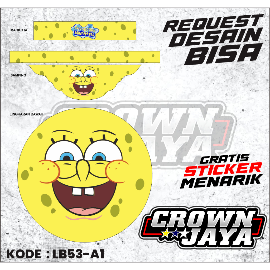 Decal Stiker Sangkar Tebok Kandang Lovebird - Stiker Decal Kandang Tebok Lovebird BNR SINGLE FIGHTER