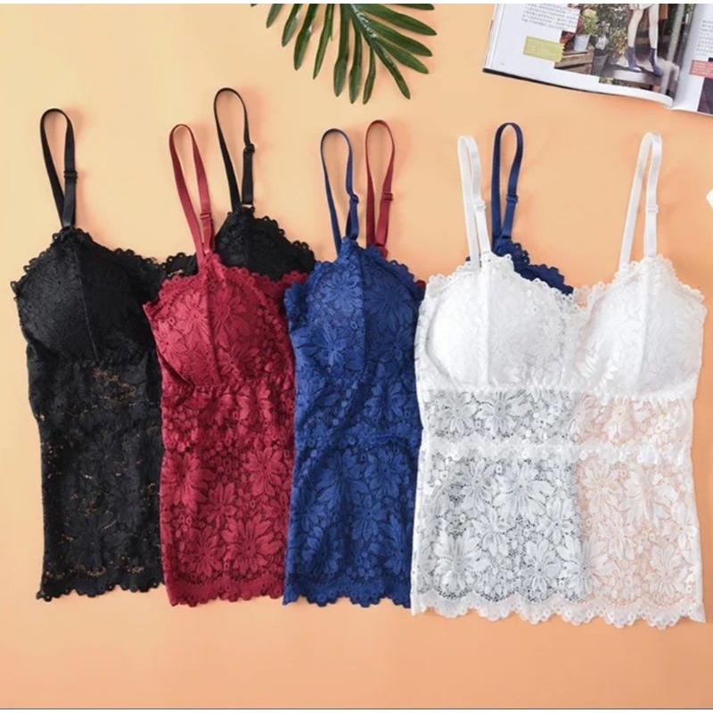 Tanktop Bra /tanktop renda fashion style korea TANKTOP BH pakaian wanita
