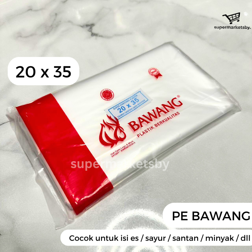 [PE BAWANG] PLASTIK ES / PLASTIK SAYUR MURAH / PLASTIK 1/4 KG, 1/2KG, 1KG, 2KG