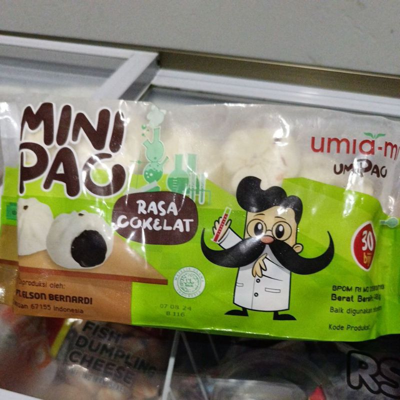 

Mini Pao Rasa Coklat Bakpao Mini Isi 30