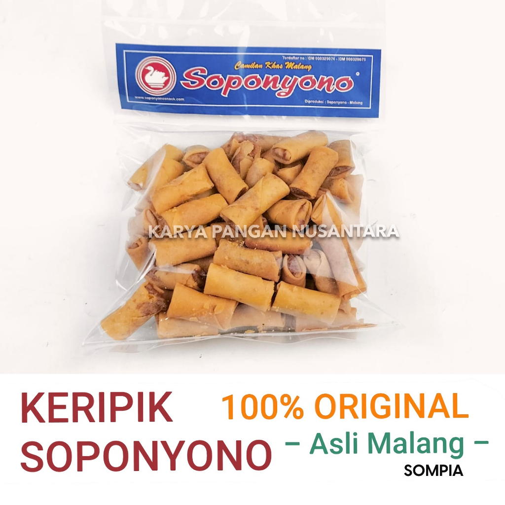 

SOMPIA SOPONYONO SUMPIA ORIGINAL KUE SUMPIA SOPONYONO ASLI MALANG