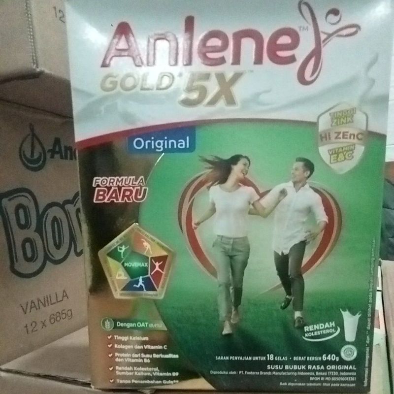 

Anlene Gold 5X 600gr