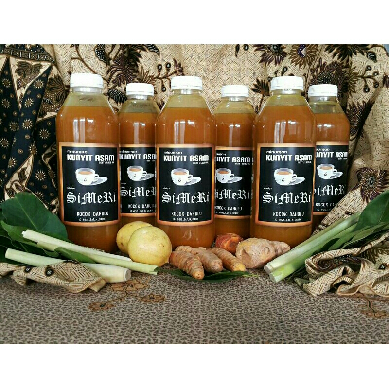 

Minuman Tradisional Kunyit Asam 1 L