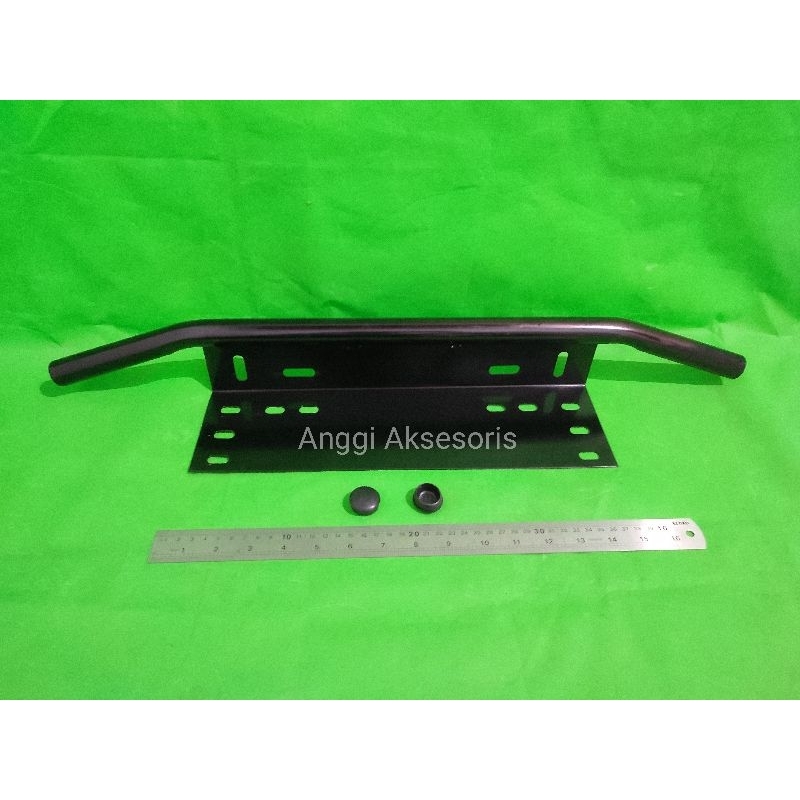 Dudukan Bracket Lampu Led Tembak / Tatakan Bracket Besi Bumper Lampu Plat Nomor Sorot Mobil