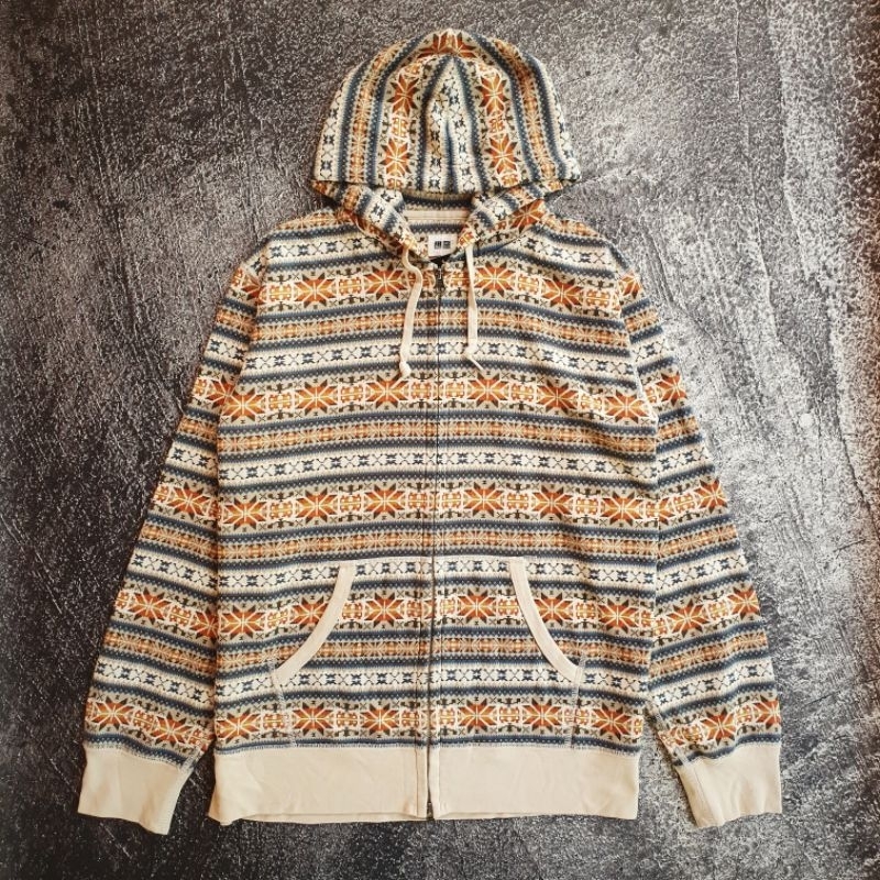 ZipHoodie Uniqlo Navajo