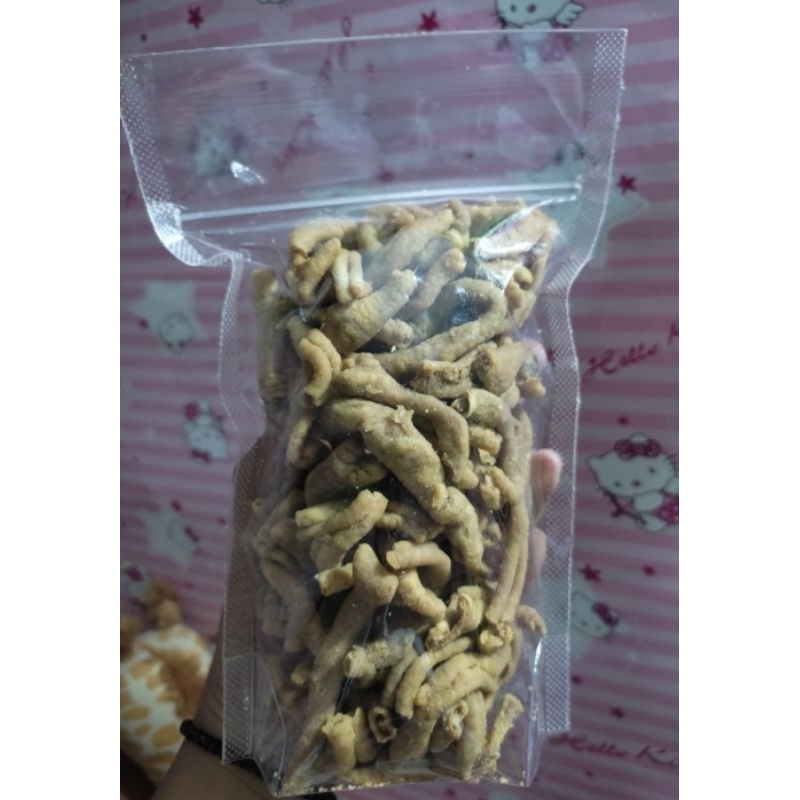 

Keripik Usus Ayam Original 200 gram