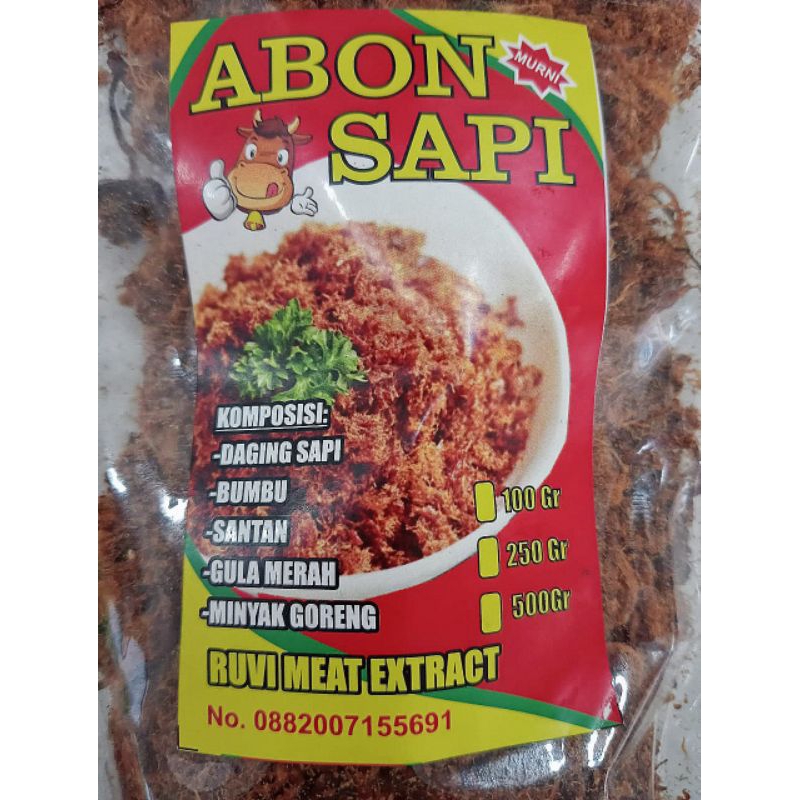 

Abon Sapi Original 250gr