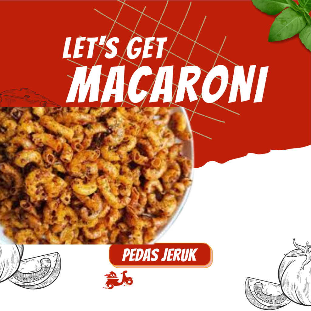 

Makaroni Pedas Jeruk SAHATI Renyah gurih Nikmat Kriuk