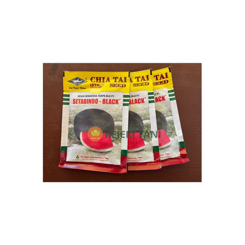 BENIH SEMANGKA NON BIJI SETABINDO BLACK 20 gram