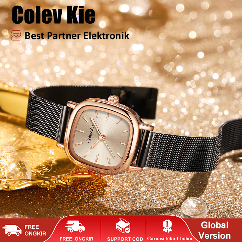 Colev Kie 8002 Jam tangan kuarsa ultra tipis Jam tangan wanita