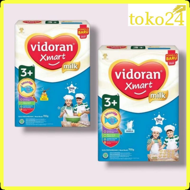Vidoran Xmart 3+ 700 gr Susu Balita 3 - 5 Tahun