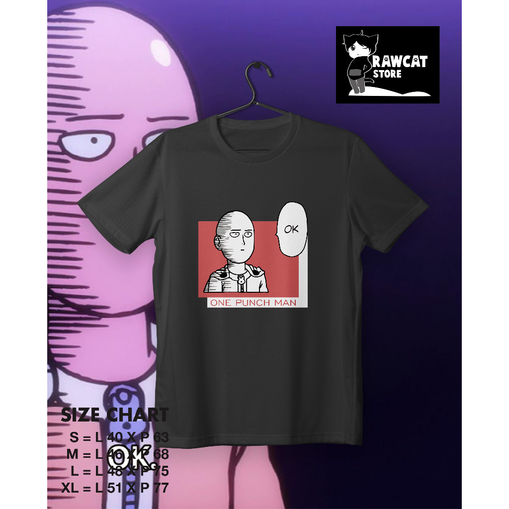 Kaos One Punch Man - Saitama