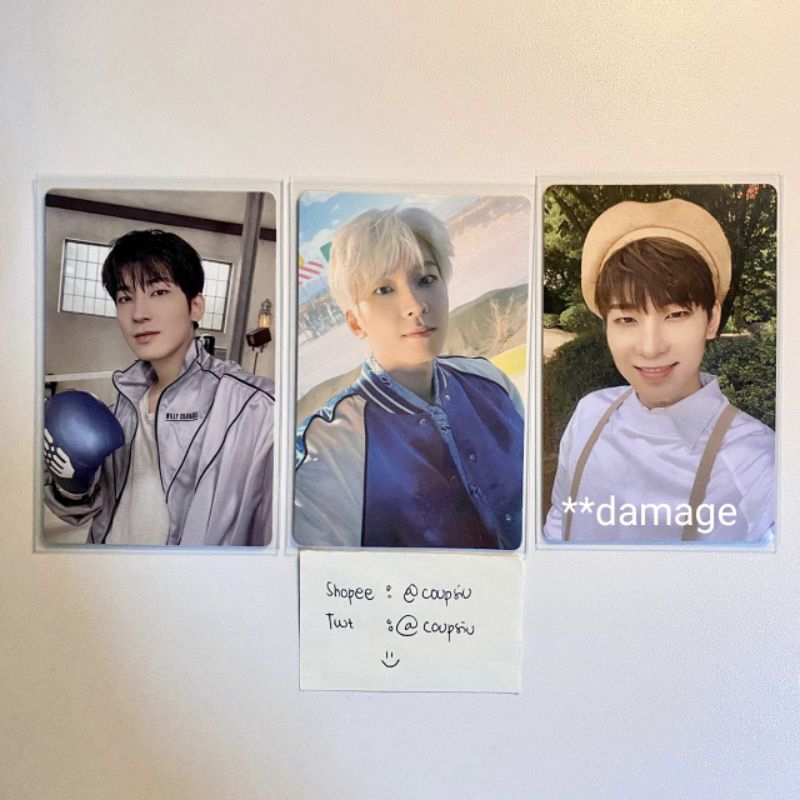 PHOTOCARD PC WONWOO FML TINJU FTS WONWOO BARET AN ODE