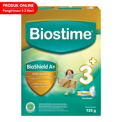 

Biostime 3+ Susu Bubuk Bio Shield A+ Vanilla 725G