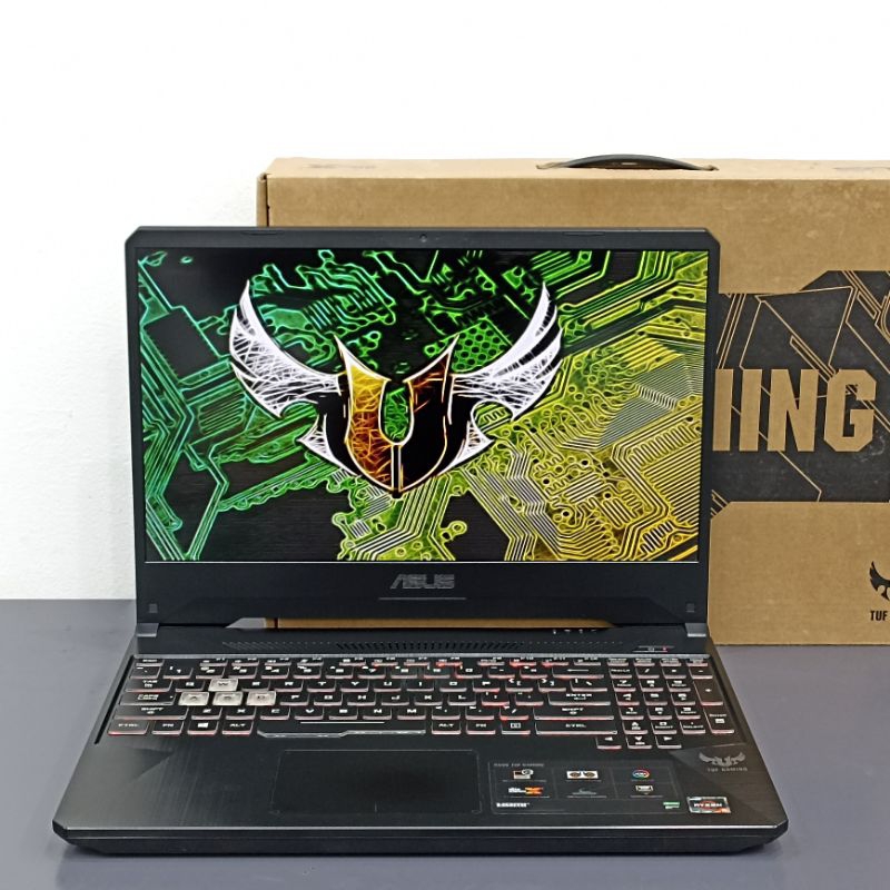 LAPTOP ASUS TUF GAMING FX505DD AMD RYZEN 5 3550H 16/512GB GTX 1050 LIKENEW