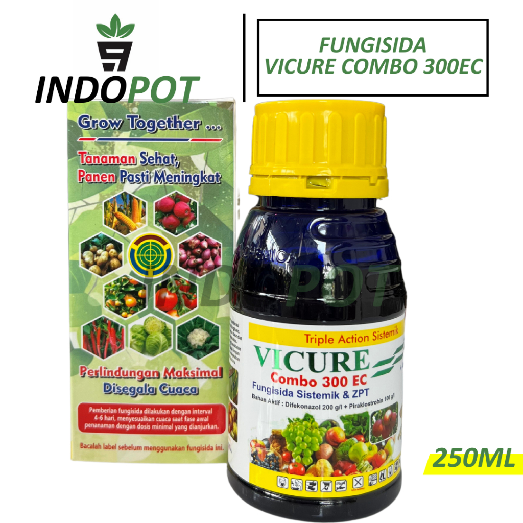 Fungisida Sistemik & ZPT Vicure Combo 300EC 250ml Pupuk Tanaman