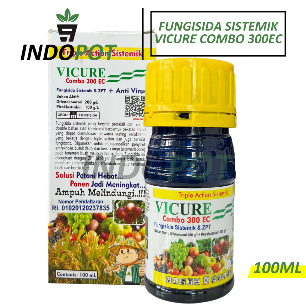 Fungisida Sistemik Vicure Combo 300EC 100ml Delta Chemica